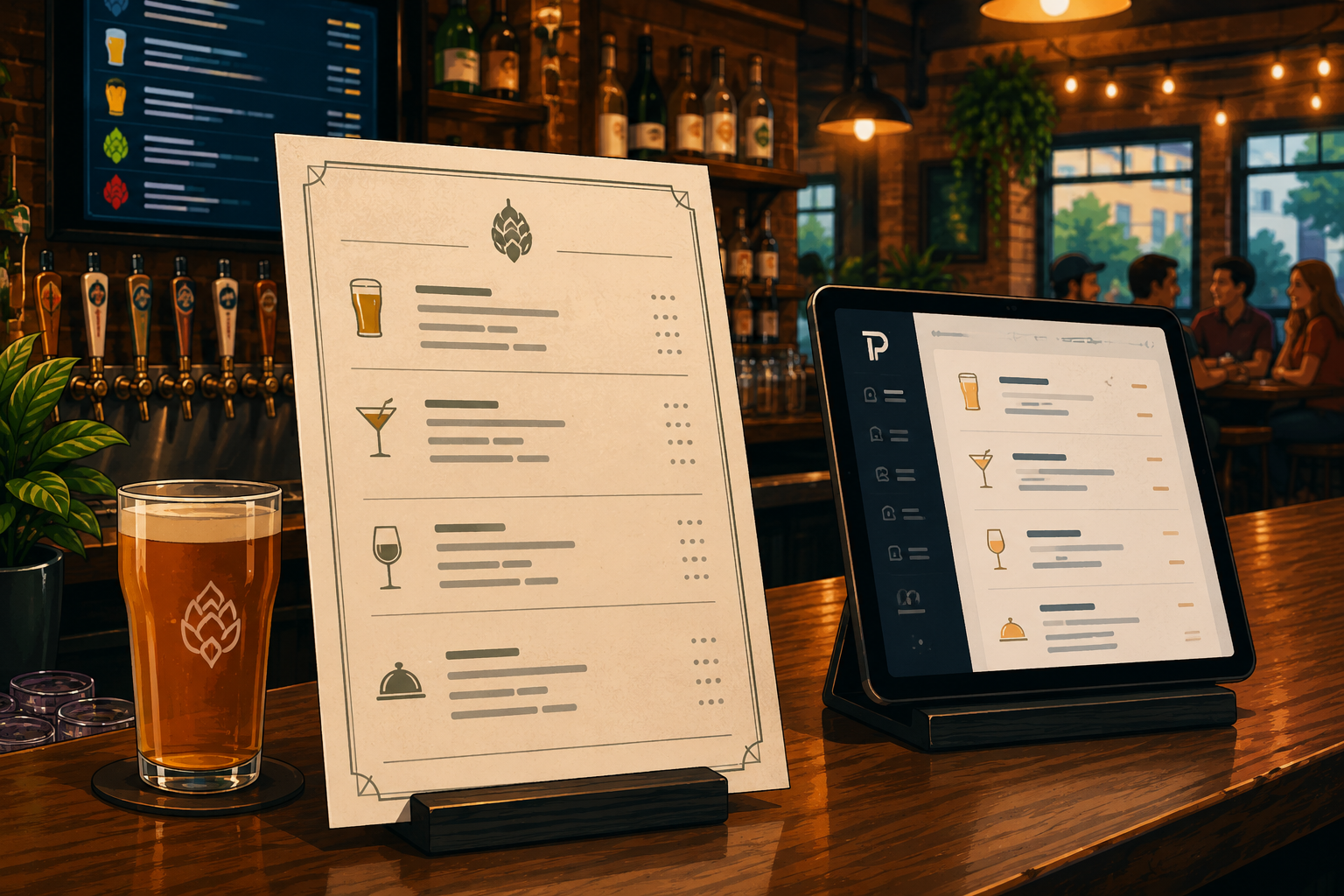 A Better Printed Menu, Without Starting From Scratch
